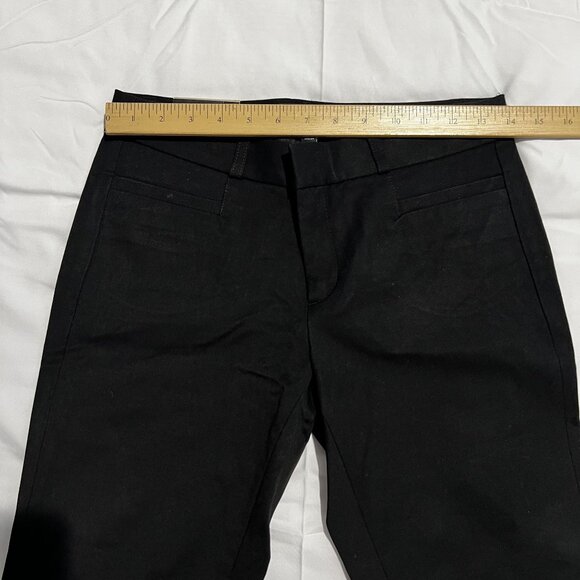 NWT Banana Republic Sloan Crop Women's Mid Rise Pants black new - Picture 6 of 11